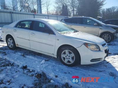 Czwarte zdjęcie samochodu z boku: 2008 CHEVROLET MALIBU LS VIN:1G1ZG57B484296385 - miniatura