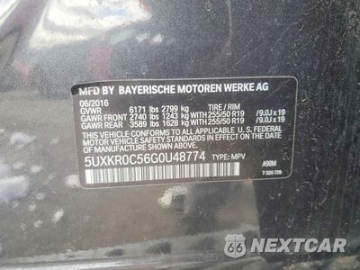 Zdjęcie 13 z 14 samochodu: 2016 BMW X5 XDRIVE35I VIN:5UXKR0C56G0U48774 - miniatura