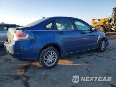 Trzecie zdjęcie samochodu z tyłu: 2008 FORD FOCUS SE VIN:1FAHP35N38W222194 - miniatura