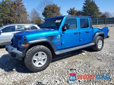 2020 JEEP GLADIATOR SPORT 1C6HJTAG0LL153646 - główne zdjęcie licytacji z USA - miniatura