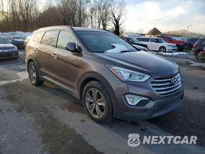 Czwarte zdjęcie samochodu z boku: 2014 HYUNDAI SANTA FE GLS VIN:KM8SMDHFXEU048064 - miniatura