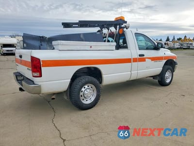 Trzecie zdjęcie samochodu z tyłu: 2005 DODGE RAM 2500 ST VIN:3D7KS26D65G832556 - miniatura