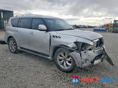 Czwarte zdjęcie samochodu z boku: 2012 INFINITI QX56 VIN:JN8AZ2NC5C9317558 - miniatura