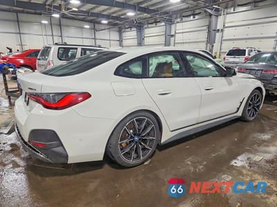 Trzecie zdjęcie samochodu z tyłu: 2024 BMW I4 XDRIVE 40 VIN:WBY83FB05RFR76181 - miniatura