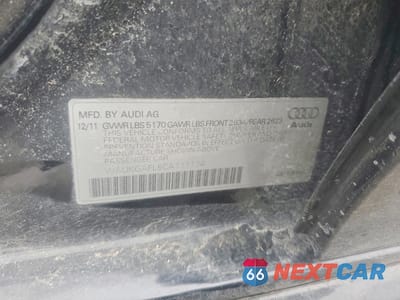 Zdjęcie 13 z 13 samochodu: 2012 AUDI S4 PRESTIGE VIN:WAUKGAFL6CA111174 - miniatura