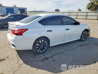 Trzecie zdjęcie samochodu z tyłu: 2019 NISSAN SENTRA S VIN:3N1AB7AP2KY410619 - miniatura