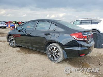 Drugie zdjęcie samochodu z przodu: 2015 HONDA CIVIC EX VIN:19XFB2F83FE077734 - miniatura