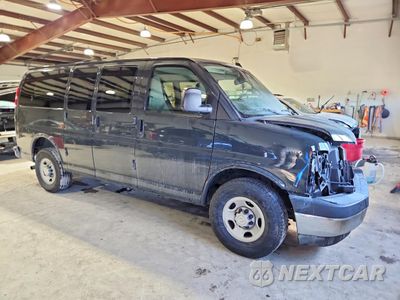 Czwarte zdjęcie samochodu z boku: 2020 CHEVROLET EXPRESS G2500 LT VIN:1GAWGFFG1L1143964 - miniatura