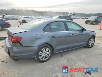 Trzecie zdjęcie samochodu z tyłu: 2017 VOLKSWAGEN JETTA S VIN:3VW2B7AJ6HM221319 - miniatura