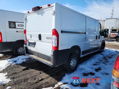 Trzecie zdjęcie samochodu z tyłu: 2023 RAM PROMASTER 3500 UTILITY / SERVICE VAN VIN:3C6MRVWG9PE543767 - miniatura