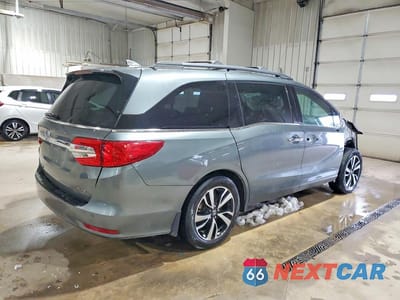 Trzecie zdjęcie samochodu z tyłu: 2018 HONDA ODYSSEY ELITE VIN:5FNRL6H93JB010092 - miniatura