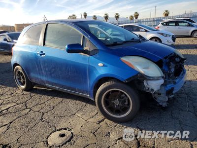 Czwarte zdjęcie samochodu z boku: 2007 TOYOTA YARIS BASE VIN:JTDJT923575106576 - miniatura