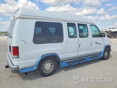 Trzecie zdjęcie samochodu z tyłu: 1999 FORD ECONOLINE E150 VAN VIN:1FDRE14W3XHB49202 - miniatura