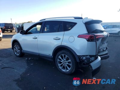 Drugie zdjęcie samochodu z przodu: 2016 TOYOTA RAV4 HYBRID LIMITED VIN:JTMDJREV6GD041081 - miniatura