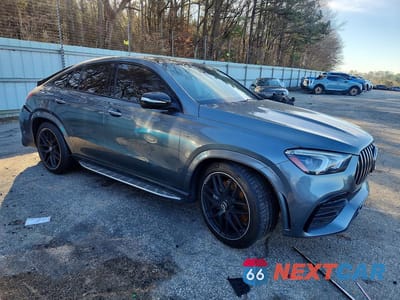 Czwarte zdjęcie samochodu z boku: 2021 MERCEDES-BENZ GLE COUPE AMG 53 4MATIC VIN:4JGFD6BB4MA559885 - miniatura