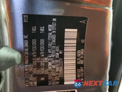 Zdjęcie 13 z 13 samochodu: 2020 LEXUS RX 350 VIN:2T2HZMDA6LC233731 - miniatura