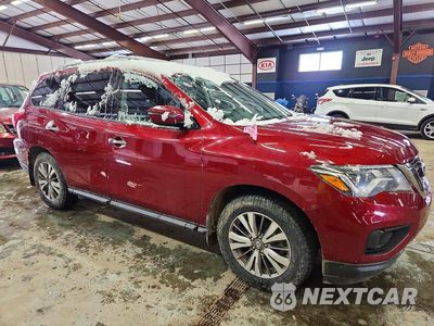 Czwarte zdjęcie samochodu z boku: 2018 NISSAN PATHFINDER S VIN:5N1DR2MM2JC665557 - miniatura