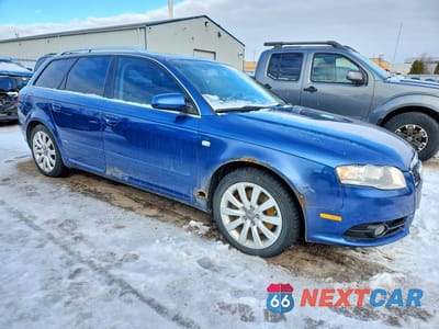 Czwarte zdjęcie samochodu z boku: 2008 AUDI A4 2.0T AVANT QUATTRO VIN:WAUKF68E88A149303 - miniatura