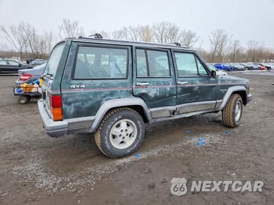 Trzecie zdjęcie samochodu z tyłu: 1991 JEEP CHEROKEE LAREDO VIN:1J4FJ58S2ML596608 - miniatura