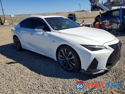 Czwarte zdjęcie samochodu z boku: 2022 LEXUS IS 350 F SPORT VIN:JTHGZ1B28N5056950 - miniatura