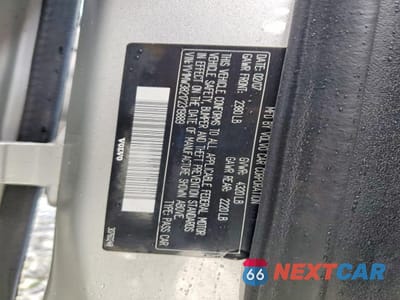 Zdjęcie 13 z 13 samochodu: 2007 VOLVO V50 2.4I VIN:YV1MW382172319889 - miniatura