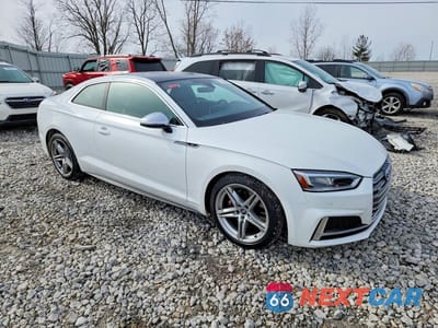 Czwarte zdjęcie samochodu z boku: 2018 AUDI S5 PREMIUM PLUS VIN:WAUP4AF58JA002048 - miniatura