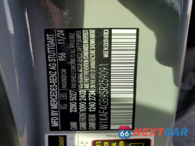 Zdjęcie 12 z 13 samochodu: 2025 MERCEDES-BENZ C 300 VIN:W1KAF4GB9SR259091 - miniatura