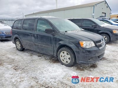 Czwarte zdjęcie samochodu z boku: 2013 DODGE GRAND CARAVAN SE VIN:2C4RDGBG8DR570354 - miniatura
