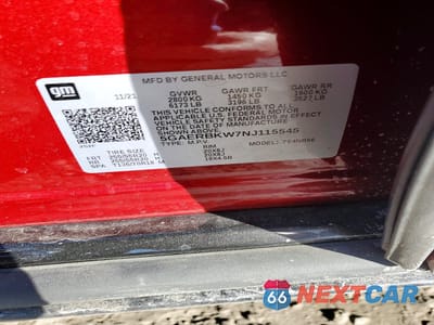 Zdjęcie 13 z 13 samochodu: 2022 BUICK ENCLAVE ESSENCE VIN:5GAERBKW7NJ115545 - miniatura