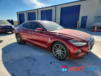 Czwarte zdjęcie samochodu z boku: 2019 GENESIS G70 VIN:KMTG74LE9KU034556 - miniatura