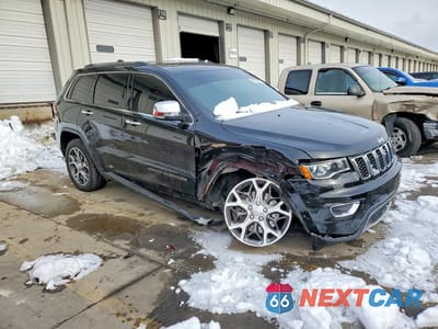 Czwarte zdjęcie samochodu z boku: 2021 JEEP GRAND CHEROKEE LIMITED VIN:1C4RJFBG2MC536146 - miniatura