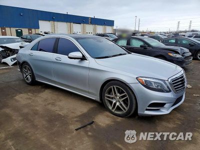 Czwarte zdjęcie samochodu z boku: 2015 MERCEDES-BENZ S 550 4MATIC VIN:WDDUG8FB2FA105118 - miniatura