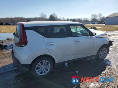 Trzecie zdjęcie samochodu z tyłu: 2022 KIA SOUL LX VIN:KNDJ23AU1N7167628 - miniatura