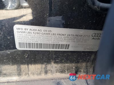 Zdjęcie 12 z 12 samochodu: 2006 AUDI A6 S-LINE 3.2 QUATTRO VIN:WAUEH74F66N082167 - miniatura