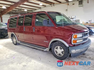 Czwarte zdjęcie samochodu z boku: 1998 CHEVROLET EXPRESS G1500 VIN:1GBFG15R5W1072323 - miniatura