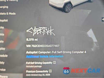 Zdjęcie 9 z 13 samochodu: 2025 TESLA CYBERTRUCK VIN:7G2CEHED3SA077467 - miniatura