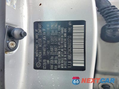 Zdjęcie 13 z 13 samochodu: 2010 HYUNDAI TUCSON GLS VIN:KM8JT3AC8AU010710 - miniatura