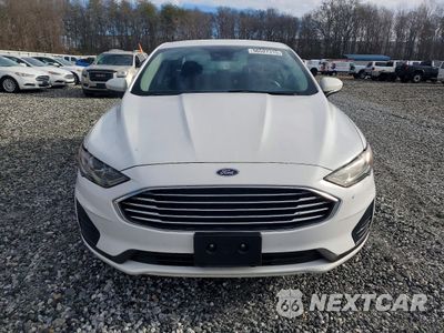 Piąte zdjęcie samochodu w środku: 2019 FORD FUSION SE VIN:3FA6P0LU5KR124794 - miniatura