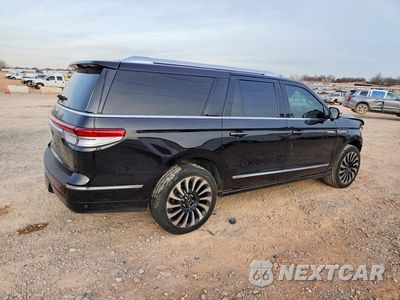 Trzecie zdjęcie samochodu z tyłu: 2022 LINCOLN NAVIGATOR L BLACK LABEL VIN:5LMJJ3TT9NEL13110 - miniatura