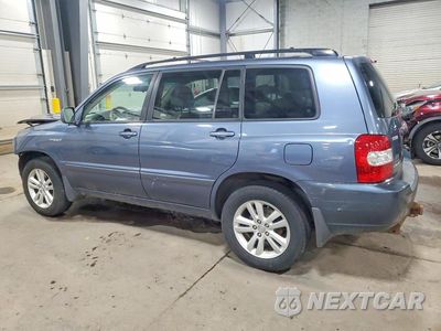 Drugie zdjęcie samochodu z przodu: 2006 TOYOTA HIGHLANDER HYBRID BASE VIN:JTEEW21A660028090 - miniatura