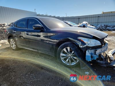 Czwarte zdjęcie samochodu z boku: 2013 INFINITI M37 X VIN:JN1BY1ARXDM602166 - miniatura