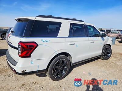 Trzecie zdjęcie samochodu z tyłu: 2023 FORD EXPEDITION LIMITED VIN:1FMJU2A84PEA53365 - miniatura