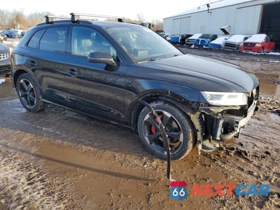 Czwarte zdjęcie samochodu z boku: 2020 AUDI SQ5 PREMIUM PLUS VIN:WA1B4AFY9L2123217 - miniatura