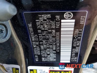Zdjęcie 12 z 12 samochodu: 2024 TOYOTA CAMRY SE VIN:4T1G11AK5RU909306 - miniatura
