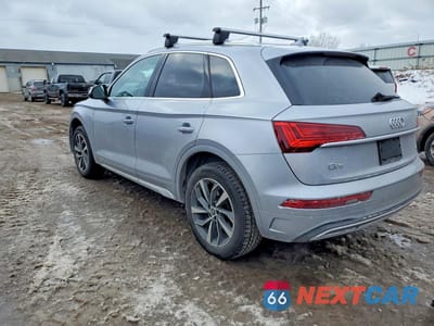 Drugie zdjęcie samochodu z przodu: 2021 AUDI Q5 PREMIUM PLUS VIN:WA1BAAFY8M2091824 - miniatura