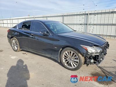 Czwarte zdjęcie samochodu z boku: 2014 INFINITY Q50 SPORT VIN:JN1BV7AP9EM687657 - miniatura