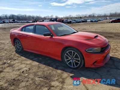 Czwarte zdjęcie samochodu z boku: 2023 DODGE CHARGER R VIN:2C3CDXCT8PH546829 - miniatura