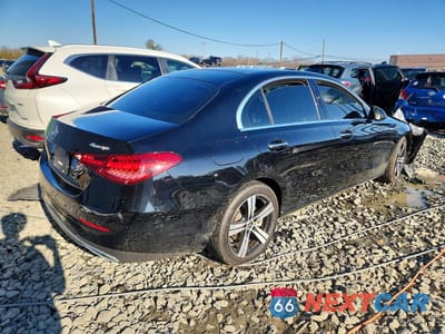 Trzecie zdjęcie samochodu z tyłu: 2025 MERCEDES-BENZ C 300 4MATIC VIN:W1KAF4HB0SR241898 - miniatura