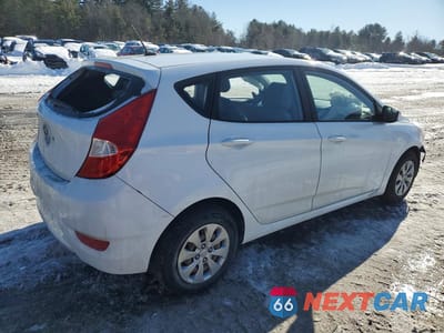 Trzecie zdjęcie samochodu z tyłu: 2017 HYUNDAI ACCENT SE VIN:KMHCT5AE9HU319859 - miniatura