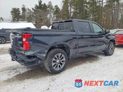 Trzecie zdjęcie samochodu z tyłu: 2022 CHEVROLET SILVERADO K1500 RST VIN:1GCUDEED3NZ562296 - miniatura